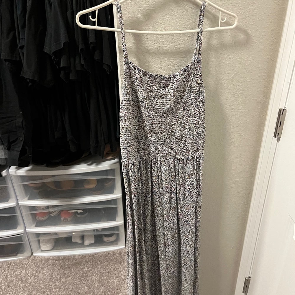 Long floral dress